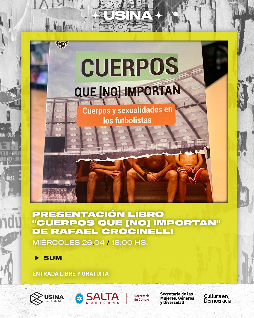 Este Miércoles Se Presenta El Libro “cuerpos Que No Importan” Secretaría De Cultura De Salta 7015